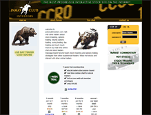 Tablet Screenshot of poloclubinvestors.com